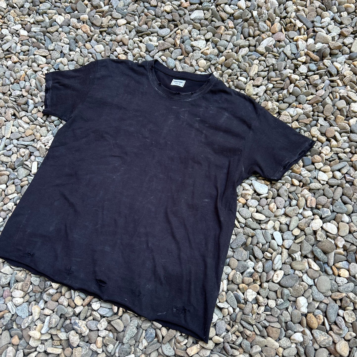 1 of 1 Distressed Waxed Tee