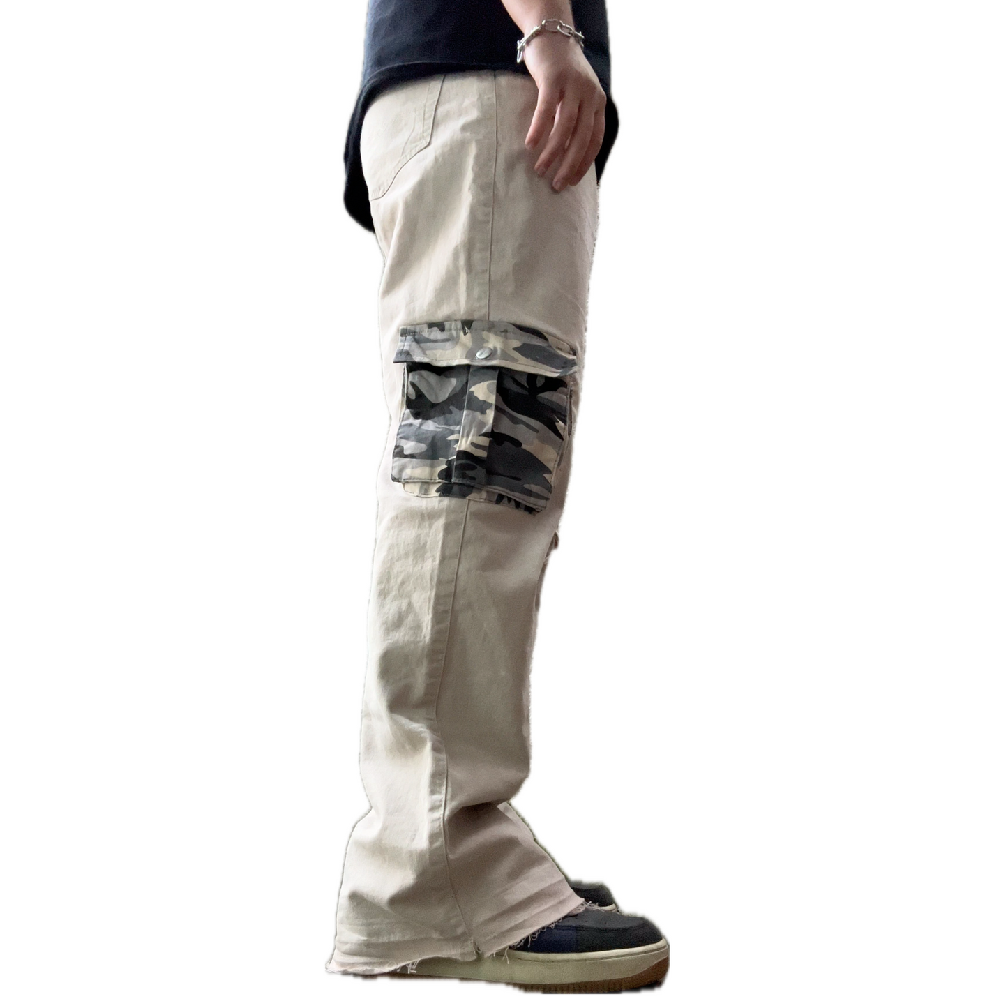 Reworked Camo Jeans