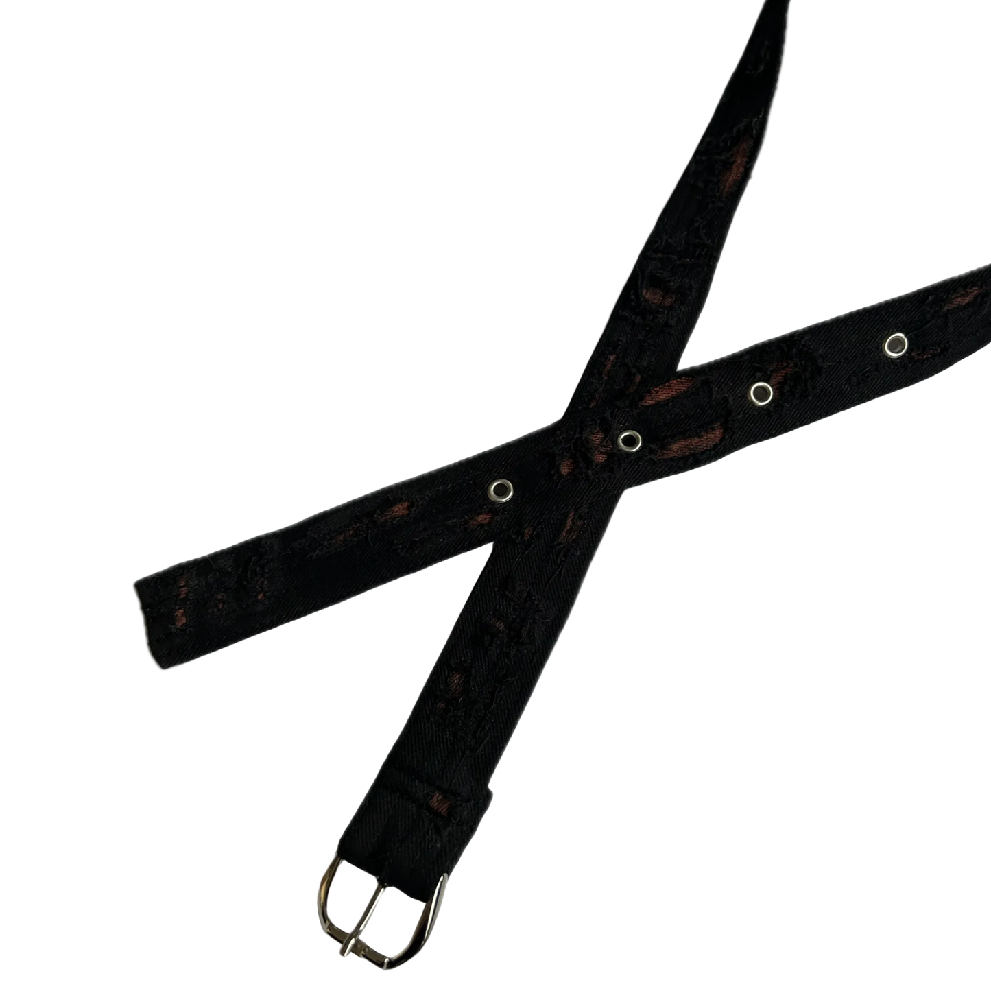 1 of 1 Distressed Crimson Belt
