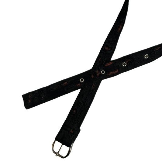 1 of 1 Distressed Crimson Belt
