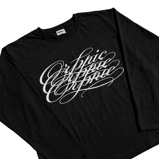 Script Long Sleeve