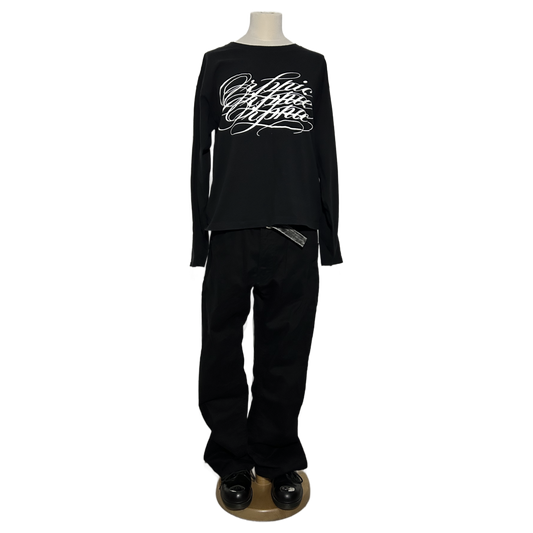 Script Long Sleeve