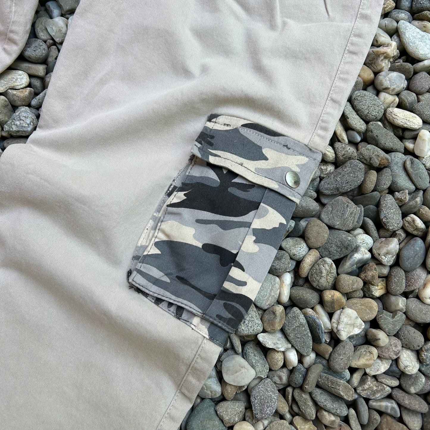 Reworked Camo Jeans