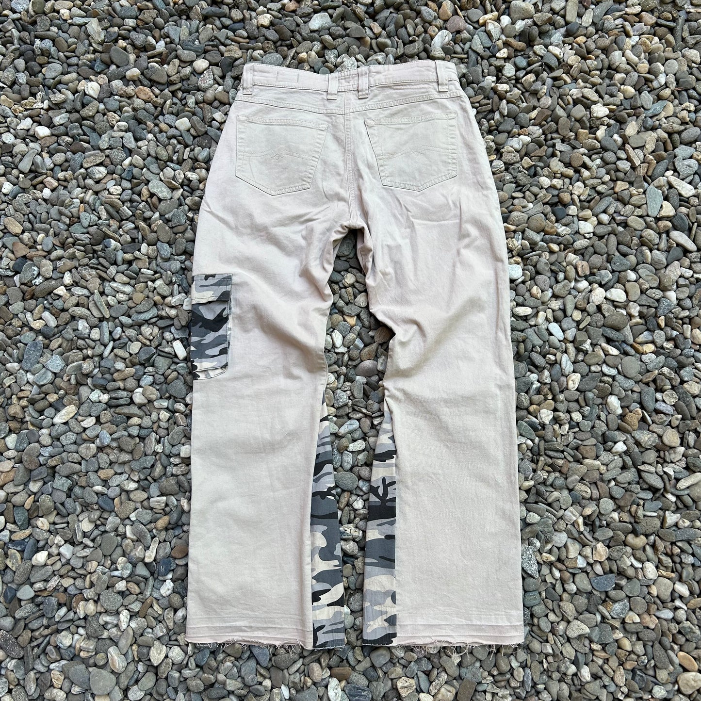 Reworked Camo Jeans