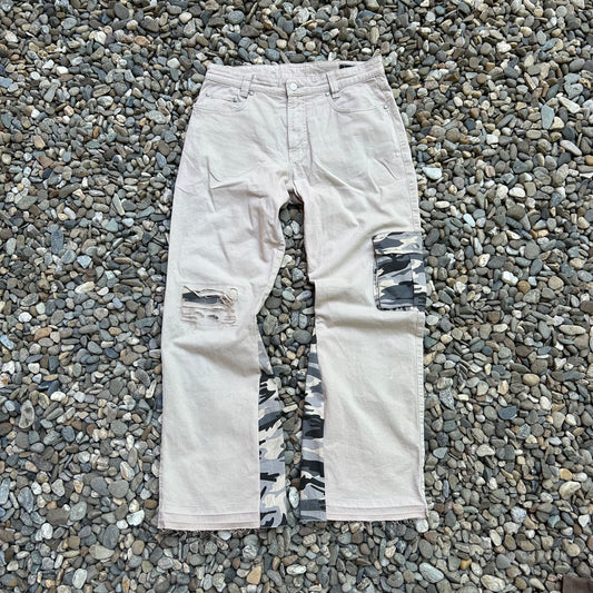 Reworked Camo Jeans