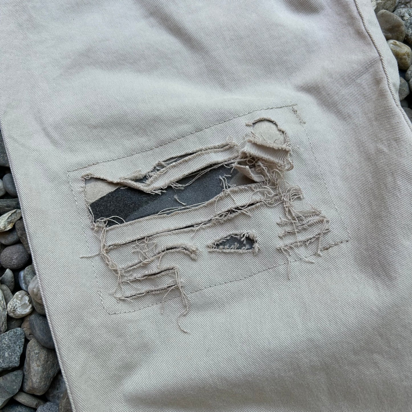 Reworked Camo Jeans