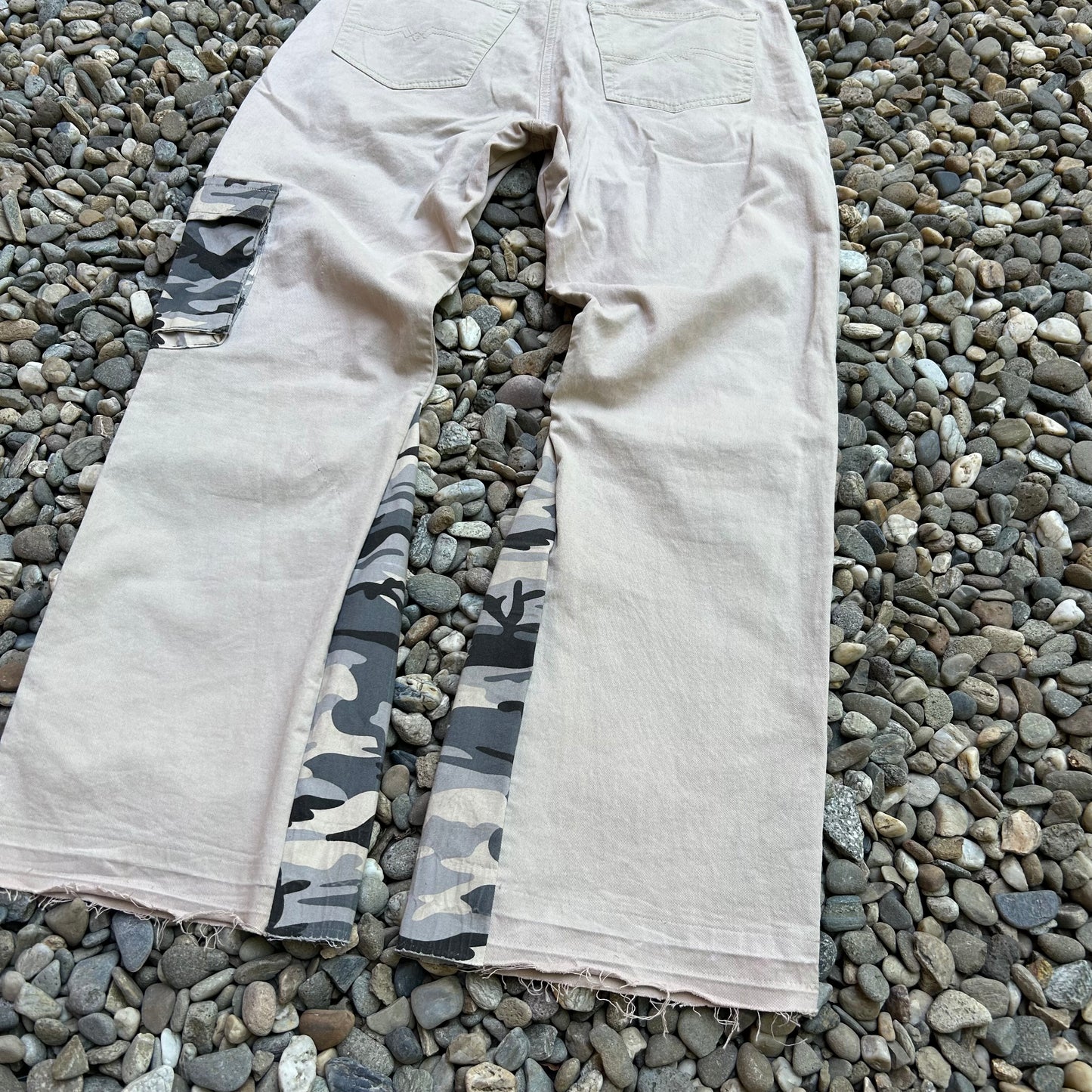 Reworked Camo Jeans
