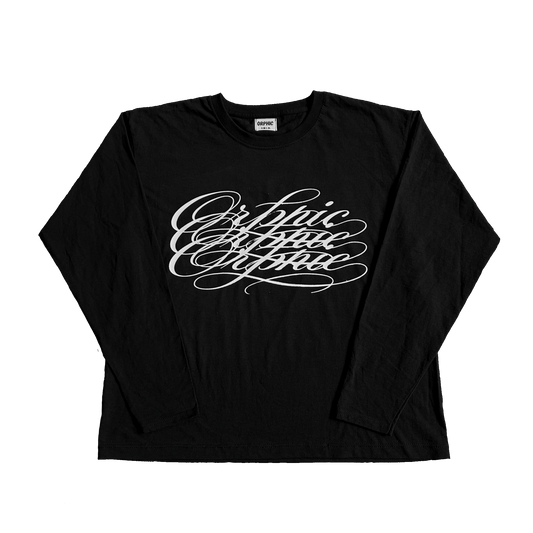 Script Long Sleeve