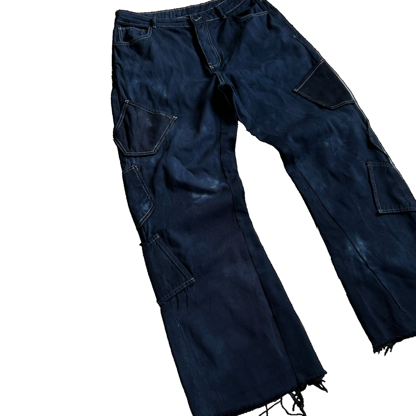 Reworked Multi Pocket Jeans