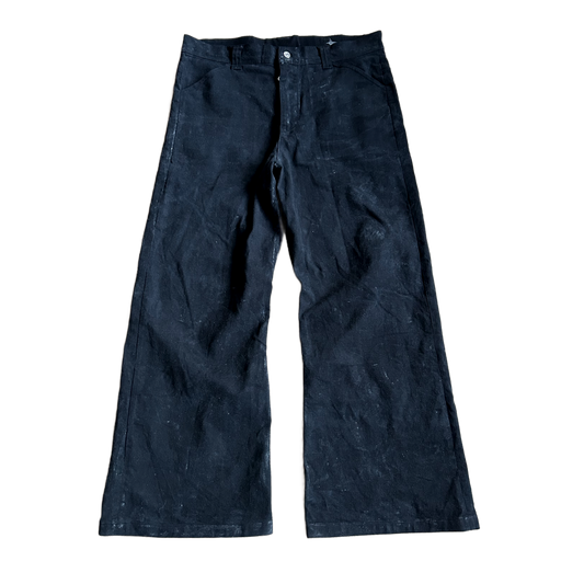 Waxed Bootcut Denim