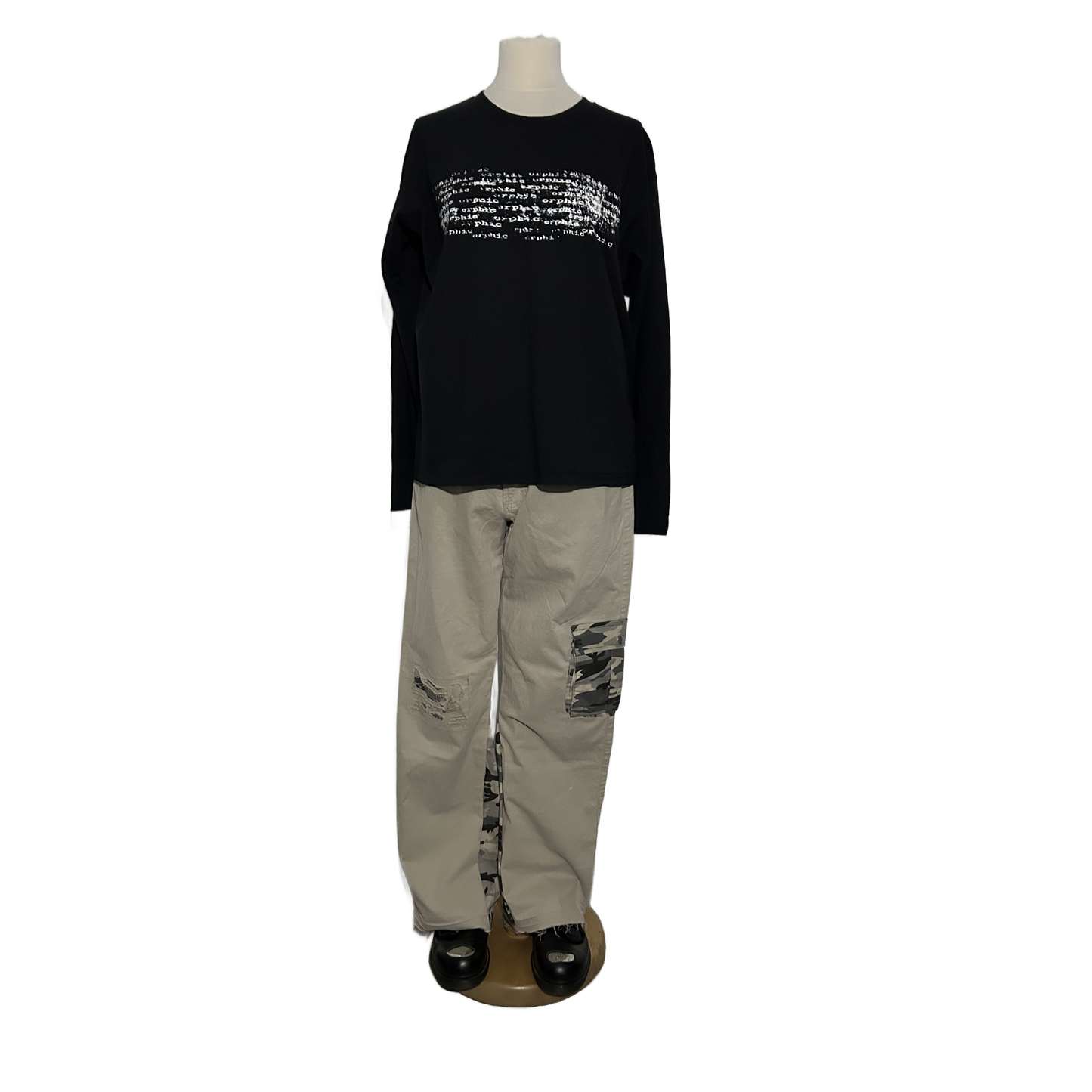 Reworked Camo Jeans