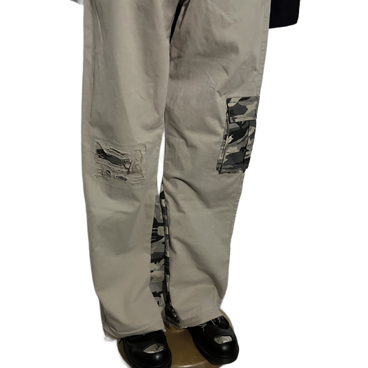 Reworked Camo Jeans