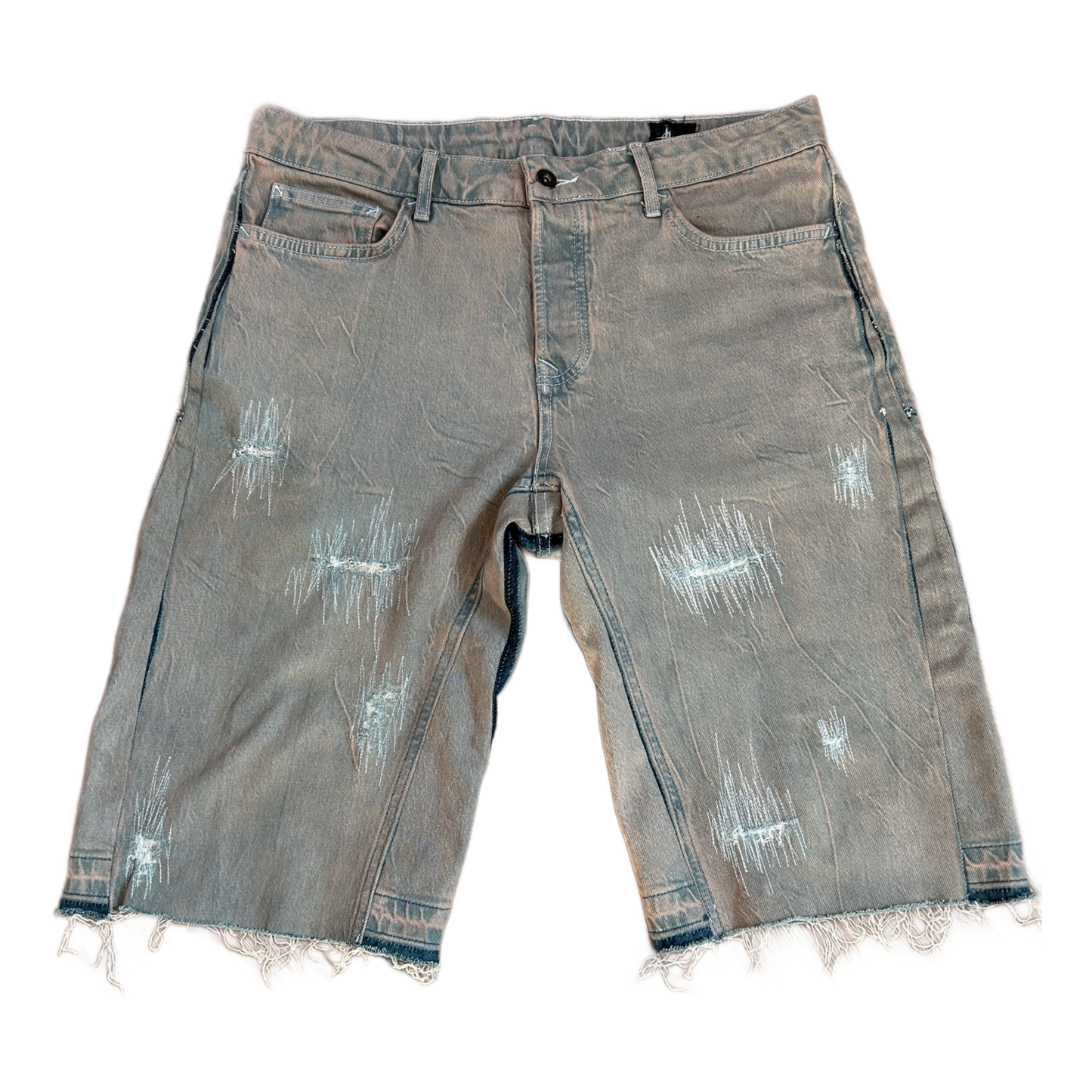 Reworked Faded Jorts