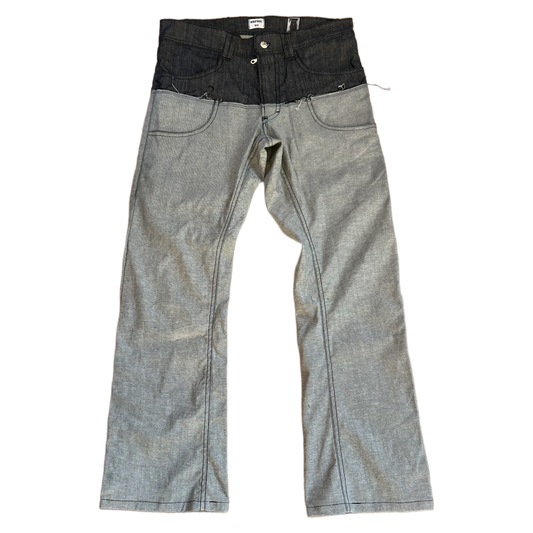 Double Waisted Bootcut Denim