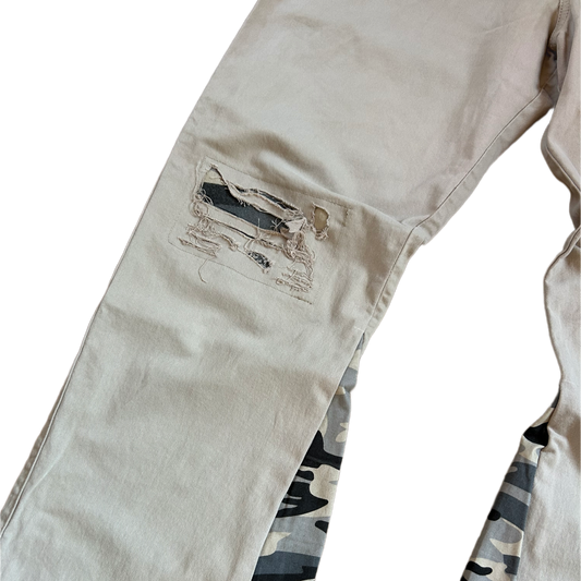 Reworked Camo Jeans