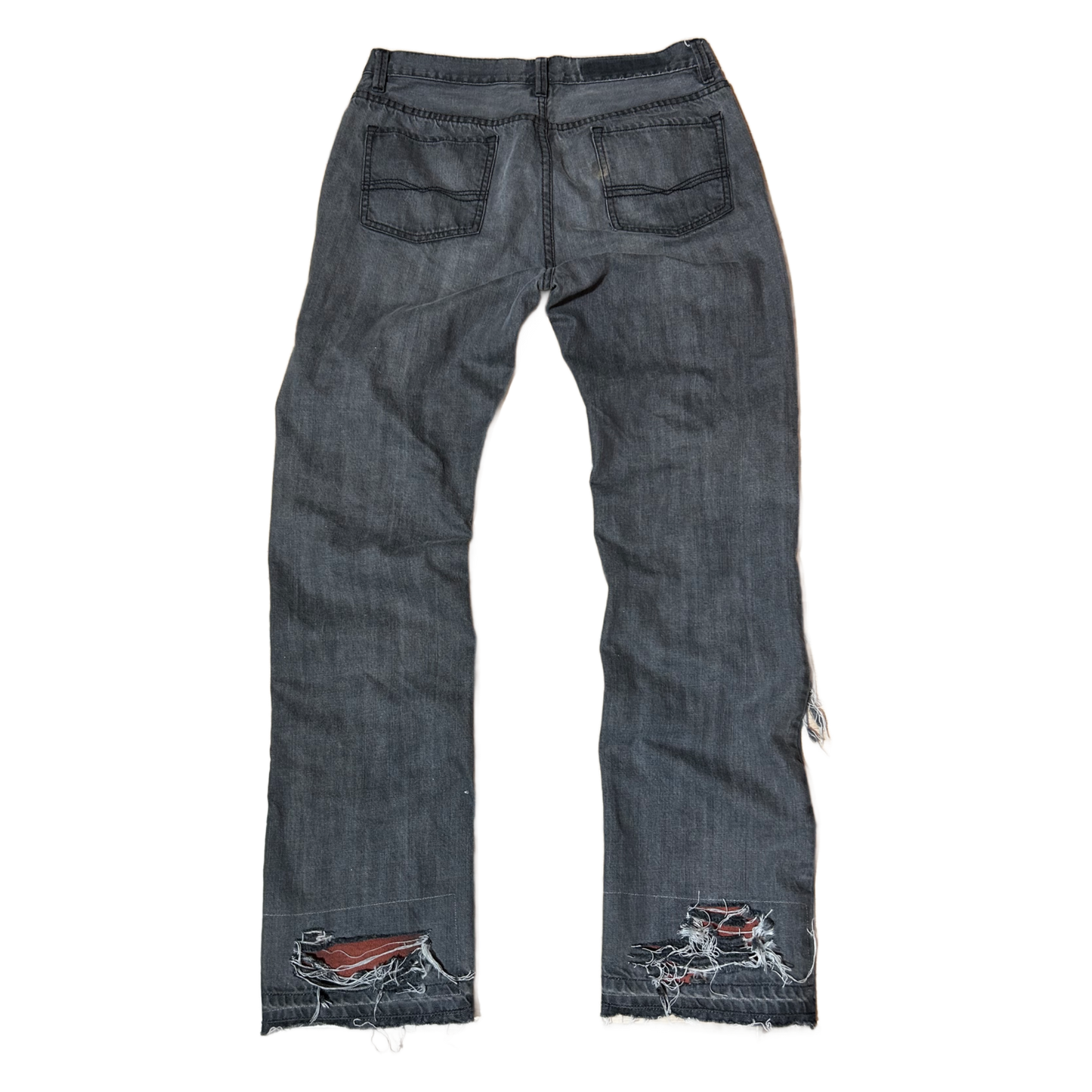 Reworked Slashed Jeans