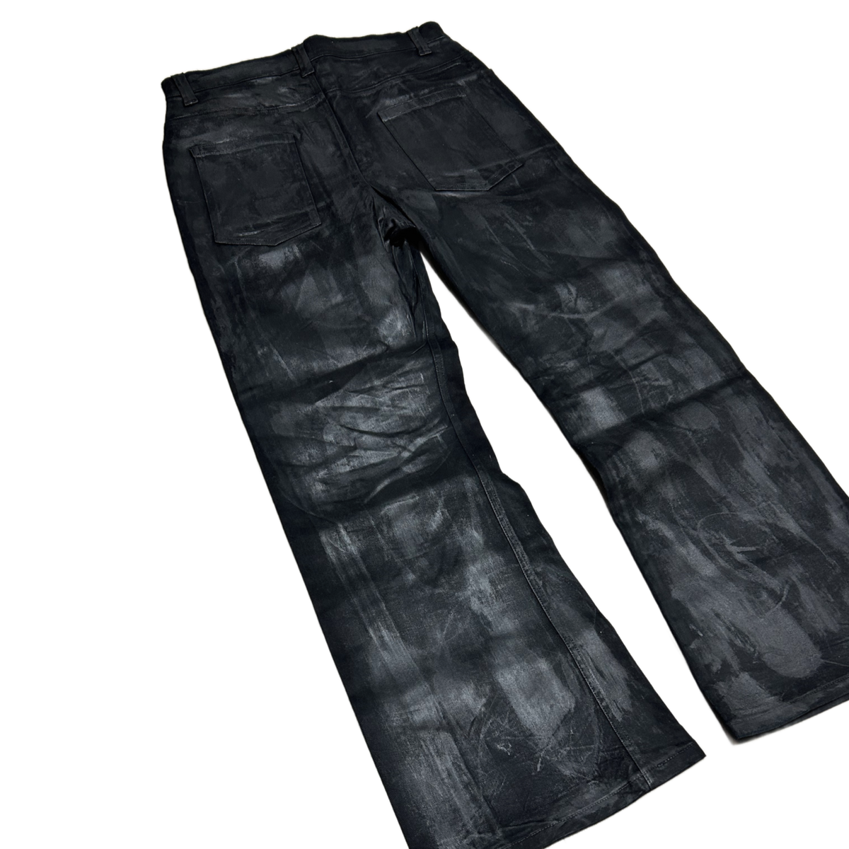 Coated Bootcut Denim