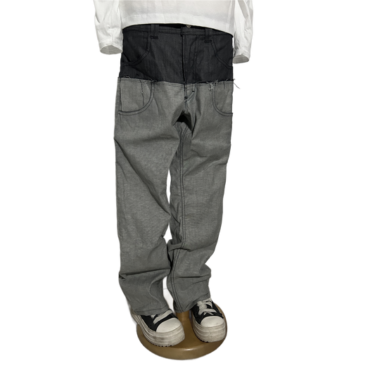 Double Waisted Bootcut Denim