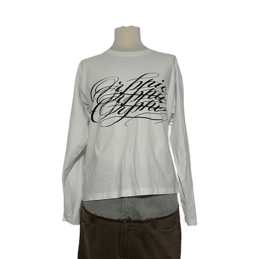 Script Long Sleeve
